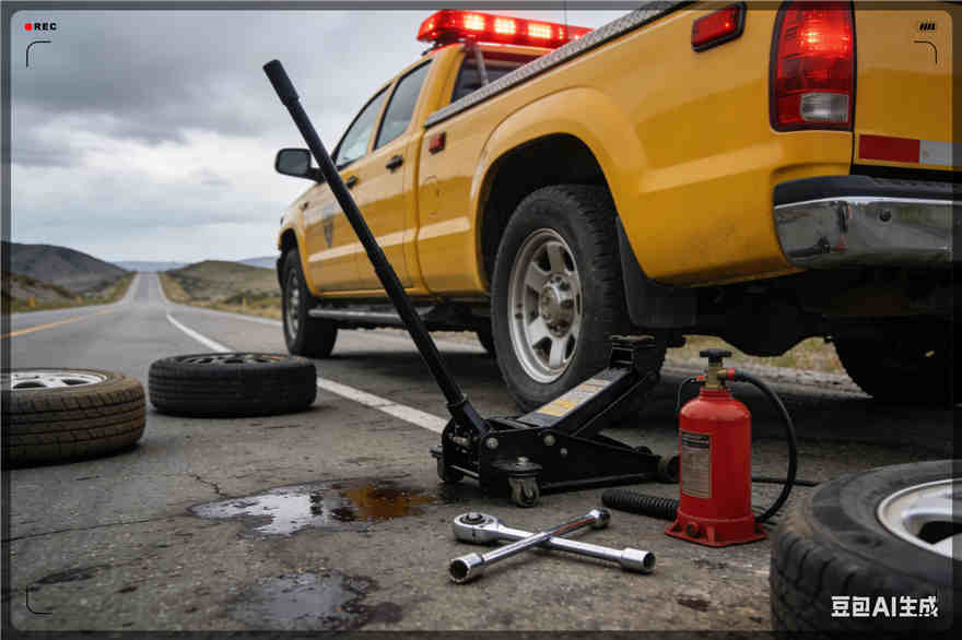 双牌爆胎道路救援-汽车换轮胎